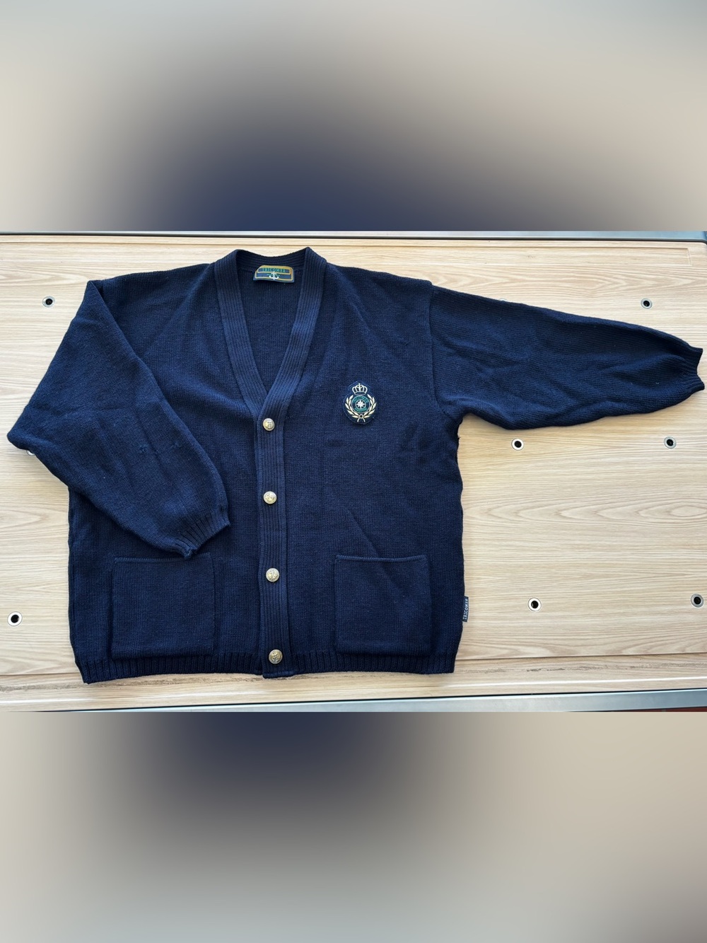 Tricomer Marine Knit Cardigan